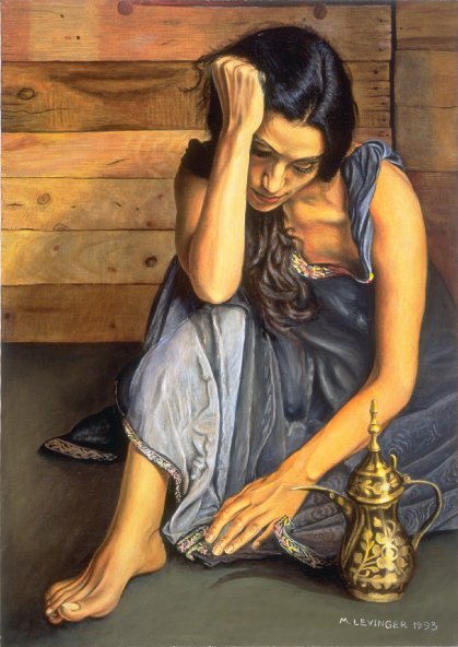 Lady with a  Coffee Pot